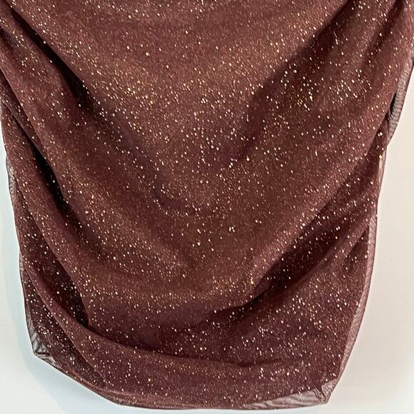 Women's Windsor Go For The Glow Glitter Mini Skirt Size Small - Picture 10 of 15